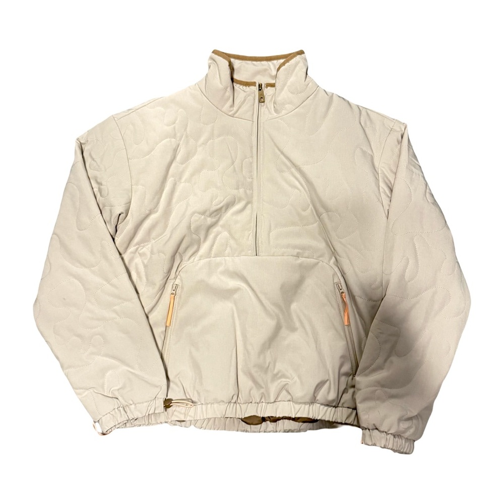 Avalanche Cream Quilted Pullover Jacket